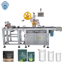 Machine d'étiquetage électrique SKILT, étiqueteuse automatique pour sacs et pochettes, applicateur d'étiquettes avec alimentateur de feuilles et dispositif de collecte