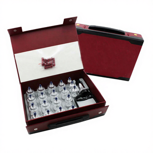 Ensemble de ventouses professionnel en plastique certifié CE, 19 pièces, avec bienfaits antirhumatismaux pour soulager les douleurs dorsales et corporelles - Product Image 2