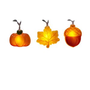 Guirlande lumineuse suspendue pour festival décoratif d'Halloween avec citrouille feuille d'érable lumières LED Halloween guirlande lumineuse LED - Product Image 6