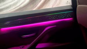 Lumière d'ambiance dynamique en fibre de carbone Star Sky Style Rainbow Symphony pour <span class=keywords><strong>BMW</strong></span> Série 5 F18 (2011-2017) - Product Image 2