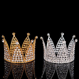 Ornements de décoration de gâteau mini couronne de cristal pour gâteau d'anniversaire de mariage vente en gros <span class=keywords><strong>pas</strong></span> <span class=keywords><strong>cher</strong></span> - Product Image 5