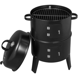 Barbecue Grill à granulés, 150g, avec Design en bambou et carbone, appareil pour cuire du Barbecue, gril <span class=keywords><strong>Au</strong></span> Charbon de bois - Product Image 1
