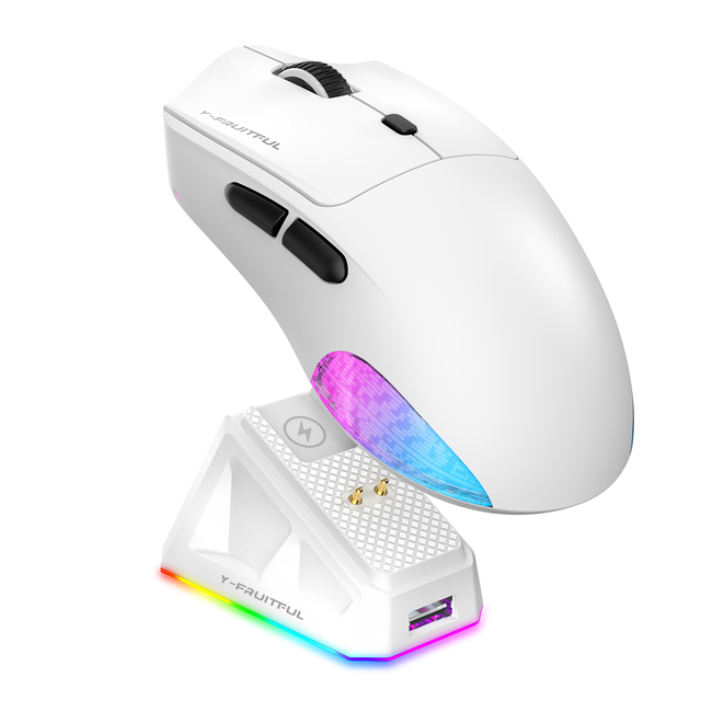 M9 Tri-mode Wireless Gaming Mouse RGB Charging Dock Lightweight PAW3311 Ergonomic Left/Right-Handed Laptop Use in Stock