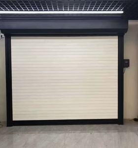 Porte <span class=keywords><strong>de</strong></span> <span class=keywords><strong>garage</strong></span> à enroulement <span class=keywords><strong>automatique</strong></span>, industrielle, électrique, en acier galvanisé, résistante au vent, pour hôtels, villas, écoles - Product Image 2