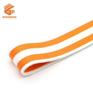 Bán buôn đầy màu sắc 1inch 38mm 20mm tái chế polyester bông băng vải bông cho túi xách may mặc dây đeo - Product Image 2