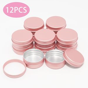 Envases Cosméticos Redondos de Aluminio Color Oro Rosa de 5g 10g 15g 20g 30g 50g 60g para Crema y Té en Polvo - Product Image 3