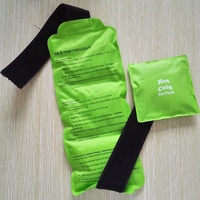 Sac de gel chaud et froid réutilisable pour le soulagement de la douleur pour le soin des genoux de la cheville de l'épaule