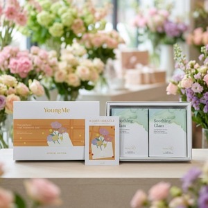 Cuidado de la Piel Coreano, Mascarilla Facial de Centella y Aloe para Recuperación UVIR, Hidratante, YoungMe OBM - Product Image 5