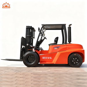 เครื่องยกจัดการวัสดุก่อสร้าง8Ton รถยกโครงรถยกดีเซลแบบเสริม - Product Image 1
