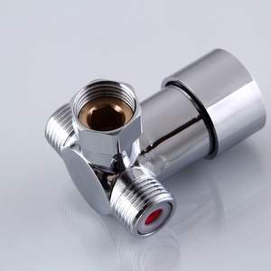 อุณหภูมิก๊อกน้ําเซ็นเซอร์อัตโนมัติปรับวาล์วอุณหภูมิวาล์วผสมผสม - Product Image 3