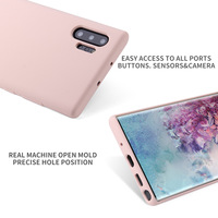 Coque de téléphone en Silicone liquide pour Samsung S22, S10, S20, S21, A51, A21S, A52, A72, A82, NOTE 10 PLUS