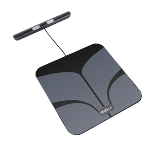 <span class=keywords><strong>Báscula</strong></span> de Grasa Corporal Bluetooth con 8 Electrodos, 15 Datos de Índice Corporal, Vidrio Templado de 6 mm, <span class=keywords><strong>Báscula</strong></span> Inteligente de <span class=keywords><strong>Bioimpedancia</strong></span> Corporal de 180 kg - Product Image 3