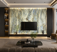 Panneau UV en PVC, feuille de marbre UV, panneau en plastique résistant à l'humidité et à l'eau, feuille de marbre UV pour la décoration murale