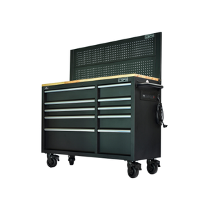 Armoire à outils roulante à 10 tiroirs Chariot à outils en acier enduit de poudre pour garage mécanique Fournisseur vietnamien pris en charge par OEM - Product Image 1