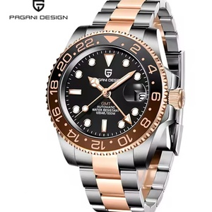 PAGANI DESIGN 1662 New Men Mechanical <b>Watches</b> Top Brand Sapphire Glass GMT <b>Watches</b> 100M Waterproof Automatic <b>Watch</b> for Men - Product Image 1