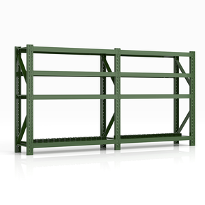 ชั้นวางสินค้าในคลังสินค้า ระบบชั้นวางสินค้าอเนกประสงค์สำหรับการค้า พร้อมชั้นวางหลายขนาดสำหรับการจัดแสดงสินค้าปลีกและห้องเก็บสินค้า - Product Image 6