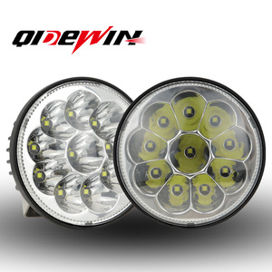 Automotive <b>Led</b> <b>Work</b> <b>Light</b> 4-Inch Round 10-Lamp Off-Road Spotlights Roof Mounted Focused Headlight Modification - Product Image 4