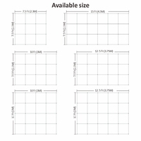 Toile de fond portable personnalisée en alliage d'aluminium et tissu tendu Velcro pour événements et expositions