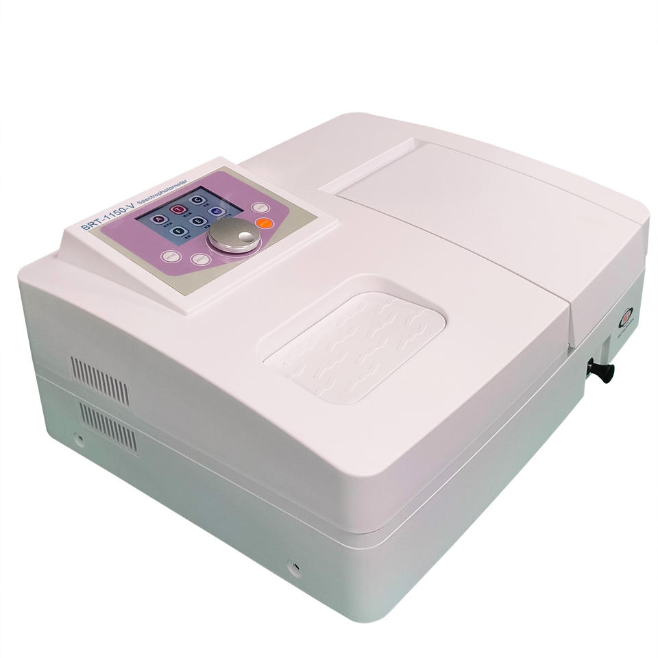 Lab Equipment Visible Spectrophotometer 325-1050nm Single Beam ...