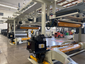 Đầy đủ tự động sóng 3/5/7 ply sóng hộp các tông dây chuyền sản xuất/hộp sóng nhà máy sản xuất - Product Image 4