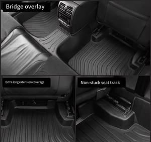Tapetes de Piso para Auto 3D TPE de 4 Piezas con Logotipo Personalizado para Escape/Ranger/<span class=keywords><strong>Explorer</strong></span>/Bronco <span class=keywords><strong>Sport</strong></span>/F150, Protección para Toda Temporada - Product Image 5