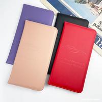 Porte-documents en cuir PU pour permis de conduire américain, documents d'immatriculation et assurance automobile, protège-fichier de données