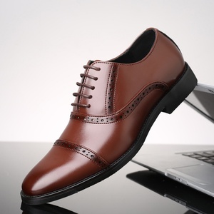 Chaussures habillées Oxford de luxe vintage pour hommes, fabriquées à la main en Italie avec découpe laser, personnalisables avec logo, vente en gros pour fabricants - Product Image 4