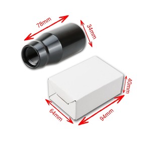 Aluminum Alloy Gear <b>Shift</b> <b>Knob</b> 78x34mm Ergonomic Design For Car Modification Parts - Product Image 1