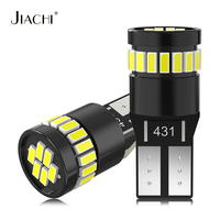 Jiachi usine W5W 194 168 W5W Offres Spéciales T10 pour voiture LED ampoule lumières Canbus aucune erreur intérieur coffre dôme lampe 3014 puce 24SMD 12V