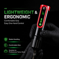Máquina de Tatuar Inalámbrica EZ P2 EPIC, Batería de 5000 mAh, Pluma Rotatoria para Tatuajes, Carrera de 3.5 mm y 4.5 mm, para Artistas Profesionales del Tatuaje