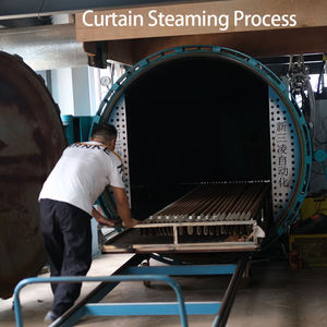 Swag Cenefa y cortina romana austriaca Cenefa Europea Cortina de ventana europea de lujo Tela de moda Textil - Product Image 6