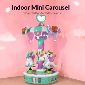 Manège Électrique Géant pour Enfants, Utilisation Intérieure/Extérieure, 3 ou 6 Places, Fonctionnement à Monnayeur et Télécommande - Product Image 6