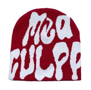 Bonnet Jacquard Premium 100% Acrylique avec Logo, Chapeau Personnalisé sans Revers à Motifs Floraux et à Carreaux pour Adultes Unisexe, Idéal pour le Cyclisme, la Plage et le Quotidien - Product Image 3