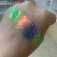 Nouvellement Arrivée Surligneur Pigment Optique Caméléon Poudre Multichrome Pigment fard à paupières