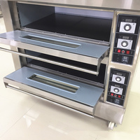 Four à convection électrique commercial RTK pour la cuisson de pizzas et fonctions de grille-pain, en acier inoxydable
