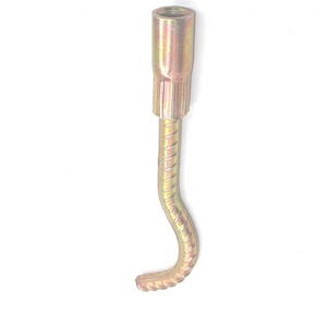 Œillets de levage/anneaux de levage pivotants en acier galvanisé à queue ondulée, compatibles avec filetage métrique RD, pour préfabriqués - Product Image 4