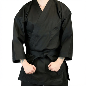 Cinturón de Taekwondo Unisex Transpirable Personalizado al por Mayor 2026, Cinturón de Artes Marciales de Lona Blanco y Negro para Entrenamiento - Product Image 1