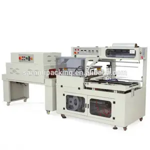 Hoàn Toàn Tự Động L Loại Niêm Phong POF Hộp Phim Nhiệt Shrink Wrapping Machine Với Đường Hầm Nhiệt