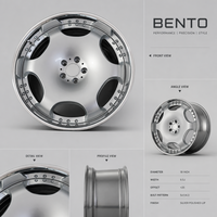 Jantes en alliage Mforged Silver Vintage à cinq fentes, design Deep Dish, OEM ODM, vente en gros, fournisseur de jantes de rechange pour ateliers de tuning et marques