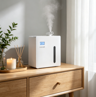 Diffuseur de parfum mural Crearoma, best-seller, avec panneau tactile, humidificateur HVAC en acrylique, éliminateur d'odeurs pour bureau et hall d'entrée