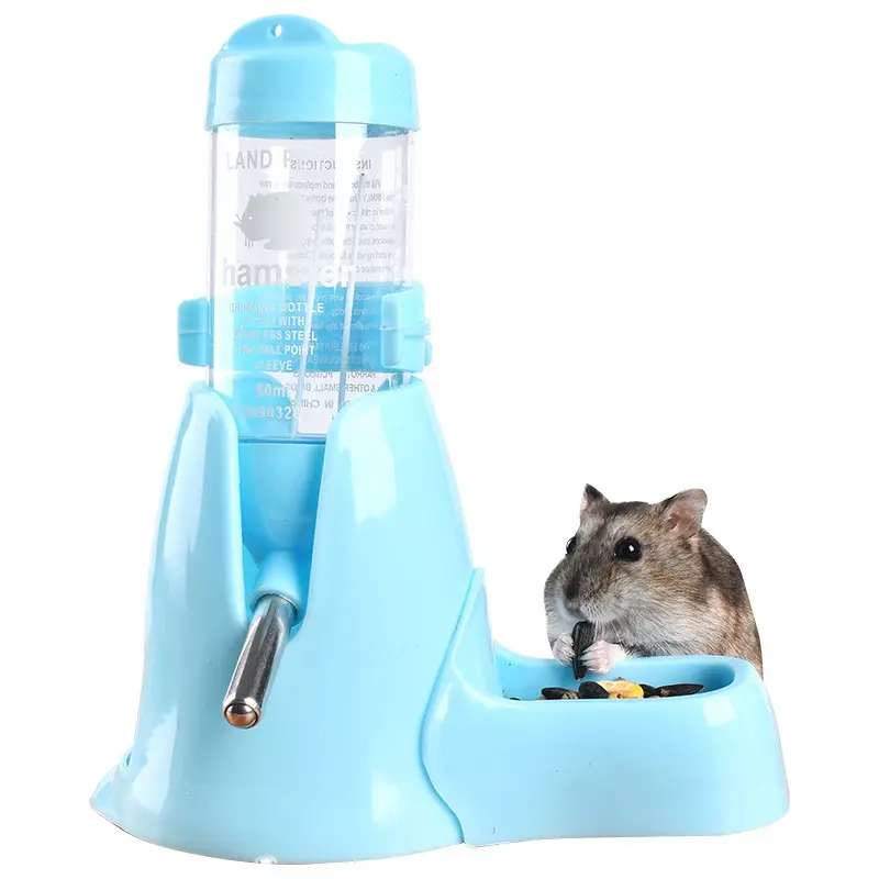 Venda por atacado de novo dispositivo de alimentação automática para animais de estimação pequenos de material ecológico para hamster por fábrica