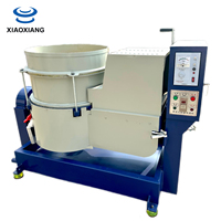 Machine de finition à disque centrifuge horizontale automatique 120L (moteur haute vitesse) |   Polissage, ébavurage et décapage de surface