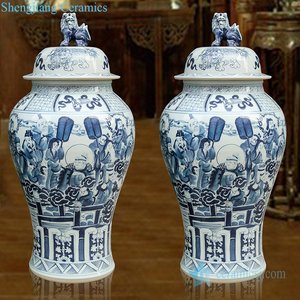 RYWY06-A/B/C/<span class=keywords><strong>D</strong></span>/E/F Vaso Ceramico Grande Dipinto a Mano, Design Tradizionale, Prezzo all'Ingrosso, Origine Sostenibile Jingdezhen - Product Image 6