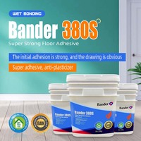 Meistverkaufter Bander 380S Superstarker Anti-Schimmel Acryl-Wasserbasis PVC-Bodenkleber für Holzböden im Baubereich