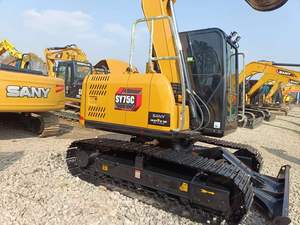 Pelleteuse à chenilles Sany SY75C 2022 Modèle 7 TON d'occasion avec moteur et engrenage-Matériel de construction d'occasion - Product Image 3