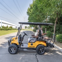 Voiture de golf électrique Falcon 2+2, 4 places, type ATV/UTV, pour la chasse, avec suspension rehaussée, vente en gros directe usine de produits chinois, prix