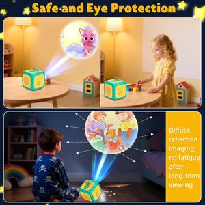 Proyector <span class=keywords><strong>de</strong></span> Cuentos para Niños Pequeños, Máquina <span class=keywords><strong>de</strong></span> Sueños con Cuentos, Proyector <span class=keywords><strong>de</strong></span> Libros <span class=keywords><strong>de</strong></span> Cuentos con Historias Educativas y Música - Product Image 5