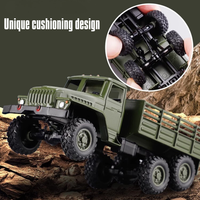 PANDAS Jouet de camion militaire moulé sous pression en alliage intégral, modèle de véhicule de l'armée, cadeau pour garçons, enfants, jouets de voiture en métal à inertie simulée