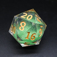Dadi Resin Cair Inti Besar 55 mm Dazzling Quicksand World DND untuk Pecinta DND