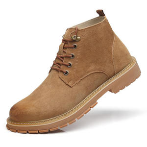 Chaussures <span class=keywords><strong>de</strong></span> sécurité pour soudeurs en gros d'usine, anti-écrasement, anti-perforation, norme européenne, chaussures montantes pour hommes, été, anti-brûlure - Product Image 2